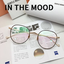 Load image into Gallery viewer, GM Glasses Collection  Square Round Retro  Popular Alloy Reading Blue Light Blocking GENTLE Men Woman Eyeglasses