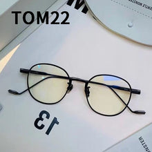 Load image into Gallery viewer, GM Glasses Collection  Square Round Retro  Popular Alloy Reading Blue Light Blocking GENTLE Men Woman Eyeglasses