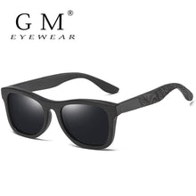 Load image into Gallery viewer, GM Handmade Brand Wooden Polarized Sunglasses Women Men Design Driving Wooden Mirrored Shades in Round Wood Box S1610B