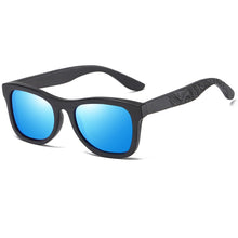 Load image into Gallery viewer, GM Handmade Brand Wooden Polarized Sunglasses Women Men Design Driving Wooden Mirrored Shades in Round Wood Box S1610B