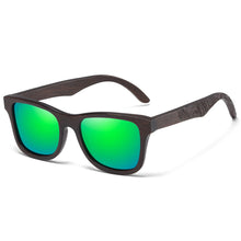 Load image into Gallery viewer, GM Handmade Natural Brown Wooden Sunglasses Women Men Brand Design Vintage Glasses Polarized Lens  1610BN