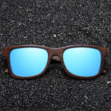Load image into Gallery viewer, GM Handmade Natural Brown Wooden Sunglasses Women Men Brand Design Vintage Glasses Polarized Lens  1610BN