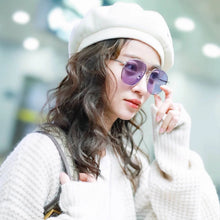 Carica l&#39;immagine nel visualizzatore di Gallery, GM Metal big frame Polarized uv400 lens pilot Sunglasses Woogie  for big face women men MONSTER Sun Glasses With brand box