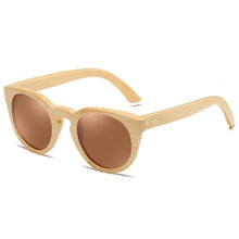 Load image into Gallery viewer, GM Natural Bamboo Sunglasses Women Polarized UV400 Brand Designer Classic Sun glasses Men Vintage Wooden Sunglasses S824
