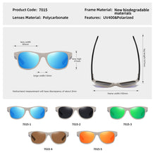 Load image into Gallery viewer, GM Natural Bamboo Wooden Sunglasses Handmade Polarized Mirror Coating Lenses Temple Pattern Retro Pattern Sunglasses