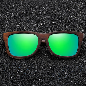 GM Natural Polarized Wooden Sunglasses Men Bamboo Sun glasses Women Brand Designer Original Wood Glasses Oculos de sol S3833