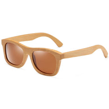 Load image into Gallery viewer, GM Natural Wooden Sunglasses Handmade Polarized Mirror Fashion Bamboo Eyewear sport glasses S1725