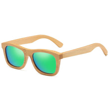 Load image into Gallery viewer, GM Natural Wooden Sunglasses Handmade Polarized Mirror Fashion Bamboo Eyewear sport glasses S1725