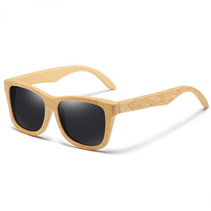 GM Brand Design Handmade Natural Wooden Bamboo Sunglasses  Sunglasses Polarized Wooden Oculos de sol masculino