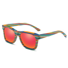 Load image into Gallery viewer, GM Polarized Color Wooden Sunglasses Men Bamboo Sun Glasses Women Brand Designer Original Wood Glasses Oculos de sol masculino