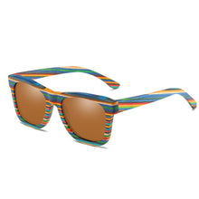 Load image into Gallery viewer, GM Polarized Color Wooden Sunglasses Men Bamboo Sun Glasses Women Brand Designer Original Wood Glasses Oculos de sol masculino