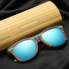 Load image into Gallery viewer, GM Polarized Color Wooden Sunglasses Men Bamboo Sun Glasses Women Brand Designer Original Wood Glasses Oculos de sol masculino