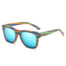 Load image into Gallery viewer, GM Polarized Color Wooden Sunglasses Men Bamboo Sun Glasses Women Brand Designer Original Wood Glasses Oculos de sol masculino