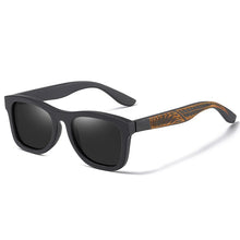 Carica l&#39;immagine nel visualizzatore di Gallery, GM Promotion Occhiali da sole in legno di bambù da donna e da uomo Occhiali con montatura bianca con lenti UV 400 a specchio con rivestimento in scatola di legno
