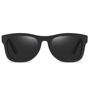 GM Promotion Occhiali da sole in legno di bambù da donna e da uomo Occhiali con montatura bianca con lenti UV 400 a specchio con rivestimento in scatola di legno