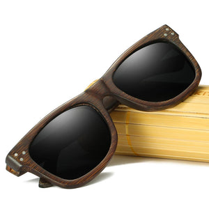 GM Wooden Sunglasses Unisex Bamboo Sunglasses Brand Designer Mirror Original Wood Goggles feminino oculos de sol masculino