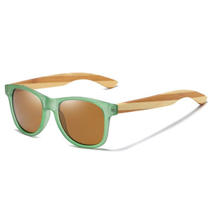 GM-gafas de sol polarizadas de madera para hombre y mujer, lentes de sol de moda para actividades al aire libre, conducir