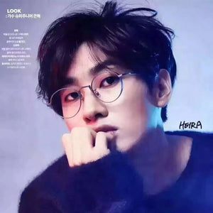 GM glasses Titanium alloy Round women men   Optical  Eyeglasses Frame  GENTLE Liberty Prescription Men Women Reading glasses