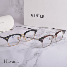 Load image into Gallery viewer, GM titanium metal prescription eyeglasses frames GENTLE Havana Myopia glasses frame women men Reading Glasses frame