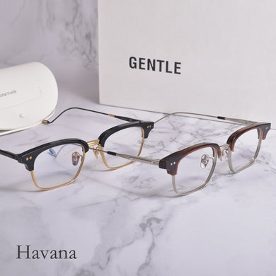 GM titanium metal prescription eyeglasses frames GENTLE Havana Myopia glasses frame women men Reading Glasses frame