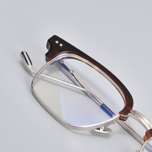 Load image into Gallery viewer, GM titanium metal prescription eyeglasses frames GENTLE Havana Myopia glasses frame women men Reading Glasses frame