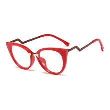 Load image into Gallery viewer, GODU Anti-Blue Light Classic Cat Eye Glasses Frame Women Brand Designer Acetate Material Red Optical Eyeglasses