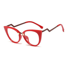 Load image into Gallery viewer, GODU Anti-Blue Light Classic Cat Eye Glasses Frame Women Brand Designer Acetate Material Red Optical Eyeglasses
