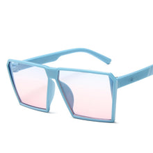 Load image into Gallery viewer, GODU  Big Frame Sunglasses Square Bee for Women Men Classic Mirror Sun Glasses Male Eyewear Brand Designer Eye Protect Glasses