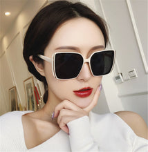 Load image into Gallery viewer, GODU Big Square Frame Sunglasses Street Shooting Catwalk Solid Eye Sun Glasses for Women Eyewear Oculos De Sol