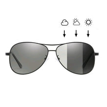 Load image into Gallery viewer, GODU Photochromic Pilot Polarized Sunglasses Men Women Driving Chameleon Discoloration Sun glasses Shades Oculos De Sol