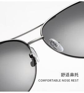 GODU Photochromic Pilot Polarized Sunglasses Men Women Driving Chameleon Discoloration Sun glasses Shades Oculos De Sol