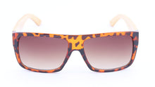 Load image into Gallery viewer, GREENBUY oculos de sol feminino Black Frame Yellow Mirror Bamboo Sunglasses Logo Eco Dragon Sunglasses Men Women Brand Designer