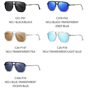 GRFISIA Polarized Sunglasses Men Women 2023 Trendy Design Sun Glasses Driving Travel 100% UV Protection Lens Goggles