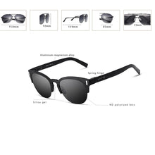 Load image into Gallery viewer, GUZTAG Aluminum Polarized UV400protection Ultralight Sunglasses for Men Men's Designer Classic Sun Glasses G9812