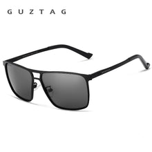 Load image into Gallery viewer, GUZTAG SUNGLASSES Stainless Steel Square Men/Women Polarized Mirror UV400 Sun Glasses Eyewear Sunglasses For Men oculos G8029