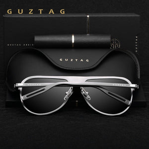 GUZTAG Unisex Classic Brand Men Aluminum Sunglasses Polarized UV400 Mirror Male Sun Glasses Women For Men Oculos de sol G9828