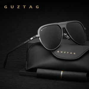 GUZTAG Unisex Classic Brand Men Aluminum Sunglasses Polarized UV400 Mirror Male Sun Glasses Women For Men Oculos de sol G9828