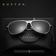 Load image into Gallery viewer, GUZTAG Unisex Classic Brand Men Aluminum Sunglasses Polarized UV400 Mirror Male Sun Glasses Women For Men Oculos de sol G9828