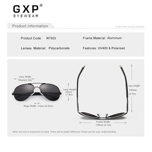 GXP 2023 Men's Polarized Sunglasses Men Driving Shield Eyewear Anti-reflective Sun Glasses