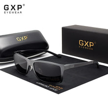 Load image into Gallery viewer, GXP 2023 Polarized Sunglasses For Men Square Aluminum Magnesium Frame Sun Glasses Male Driving UV400 Eyewear Oculos De Sol