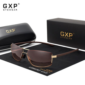 GXP Brand Design Sunglasses Men Driving Square Frame Sun Glasses Male Classic Unisex Goggles Eyewear Gafas