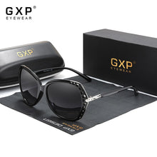 Carica l&#39;immagine nel visualizzatore di Gallery, GXP Elegant Young Women&#39;s Glasses Polarized Sunglasses Gradient Lens Mirror Eyewear Butterfly Style 7215