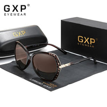 Carica l&#39;immagine nel visualizzatore di Gallery, GXP Elegant Young Women&#39;s Glasses Polarized Sunglasses Gradient Lens Mirror Eyewear Butterfly Style 7215