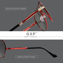 Load image into Gallery viewer, GXP  Aluminum pilot Sunglasses Polarized Sun glasses Men And Women Mirror Pochromic Lens Anti-glare Driving Eyewear