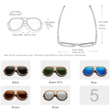 Load image into Gallery viewer, GXP Retro  Natural Wooden Men Polarized Sunglasses UV400 Women Handmade Sun Glasses With Wood Case