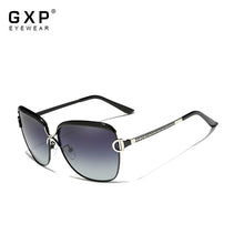 Load image into Gallery viewer, GXP Retro Women's Glasses Gradient HD&amp;100%Polarized UV400 Lens Round Sun glasses Butterfly Sunglasses Comfortable Lightweight