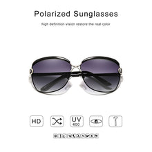 Load image into Gallery viewer, GXP Retro Women's Glasses Gradient HD&amp;100%Polarized UV400 Lens Round Sun glasses Butterfly Sunglasses Comfortable Lightweight