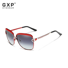 Load image into Gallery viewer, GXP Retro Women's Glasses Gradient HD&amp;100%Polarized UV400 Lens Round Sun glasses Butterfly Sunglasses Comfortable Lightweight