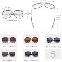 Load image into Gallery viewer, GXP Retro Women's Glasses Gradient HD&amp;100%Polarized UV400 Lens Round Sun glasses Butterfly Sunglasses Comfortable Lightweight