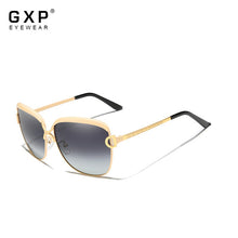 Load image into Gallery viewer, GXP Retro Women's Glasses Gradient HD&amp;100%Polarized UV400 Lens Round Sun glasses Butterfly Sunglasses Comfortable Lightweight